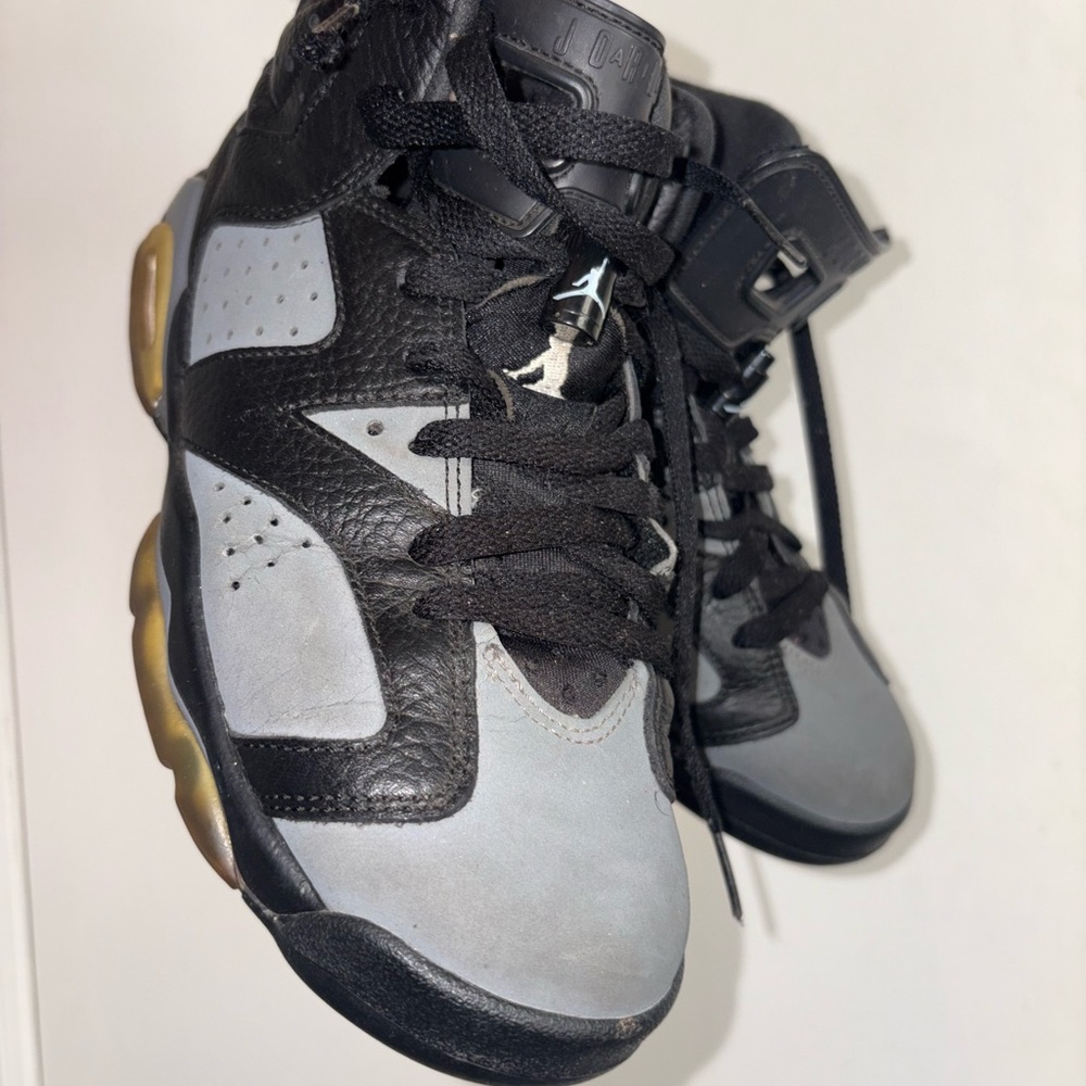 Black and Gray Sneakers